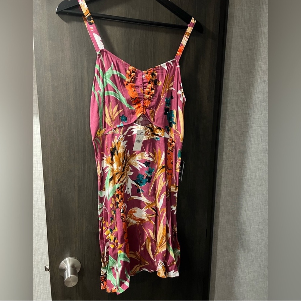 Elegant Floral Satin Skirt